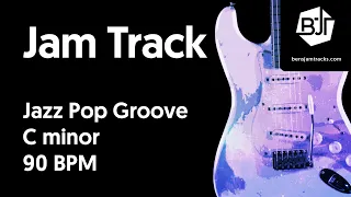 Jazz Pop Groove Jam Track in C minor - BJT #55