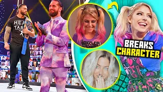 Alexa Bliss BREAKS CHARACTER & Reveals All (Seth Rollins and Roman Reign COLLIDE After Wrestlemania)