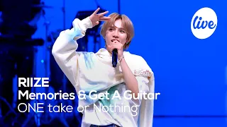 [4K] RIIZE (라이즈) -“Memories & Get A Guitar (One Take ver.)” Band LIVE Concert [it’s Live 10mins]