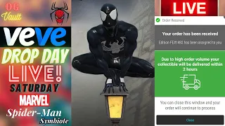 VeVe Drop Day LIVE - Symbiote Spider-Man VENOM Animated Digital Collectibles NFT Drop! Good Luck!