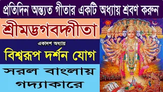 শ্রীমদ্ভগবদ্গীতা ।। একাদশ অধ্যায় ।। বিশ্বরূপ দর্শন যোগ ।। Gita chapter 11