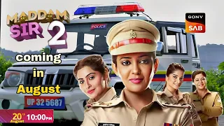 Madam sir season 2 coming in August 2023||Madam sir season 2 on sonysab