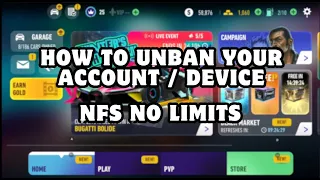 Unban your device NFS No Limits (Any Version) | Cara meng-Unban device NFS No Limits (Semua Versi)