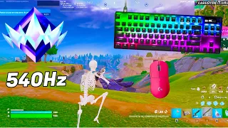 SteelSeries Apex Pro TKL ASMR 😴 Unreal Ranked 🏆 Satisfying Keyboard Fortnite 360 FPS 4K