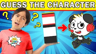 Guess The Characters Ryan's World Edition and more fun kids games!