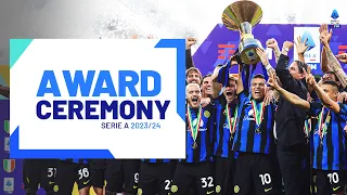 Inter lift their 20th Scudetto! | Award Ceremony | Serie A 2023/24