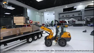 New LESU AT1050 1/14 Hydraulic RC Telescopic Arm Fork Loader