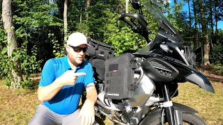 Lone Rider Bags on BMW R1250 GSA - What and how I pack!