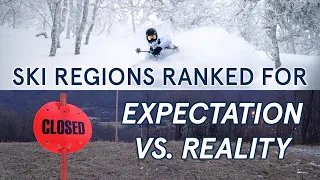 Ski Resort Regions RANKED By Reliability - Worst to Best (US/Canada)