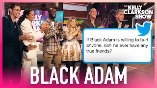 'Black Adam' Cast Answers Twitter's Burning Questions