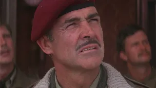 A Bridge Too Far (1977) Aerial ReSupply HD Sean Connery