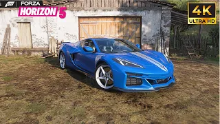 Chevrolet Corvette E-Ray Gameplay - Forza Horizon 5 - 4k