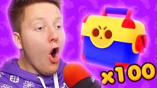 ЗАДОНАТИЛ 30.000 РУБЛЕЙ НА 100 МЕГАЯЩИКОВ В BRAWL STARS 🔥