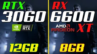 RTX 3060 vs. RX 6600 XT - Test in 8 Games