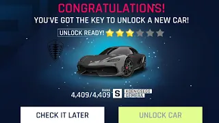 Asphalt 9/Koenigsegg Gemera Unlock
