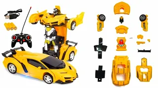 RC robot car restoration | remote control car | how to make a robot car | robot car inside |assemble