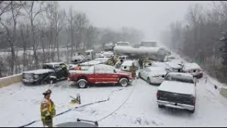 SNOW DRIVING FAILS WINTER CAR CRASH COMPILATION 2021 #51