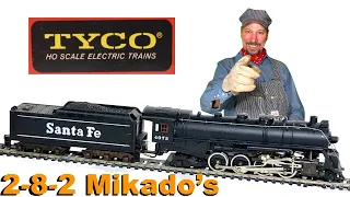 Repairing a Tyco 2-8-2 Mikado & Tyco Pere Marquette clone consist?     Classic Model Trains.