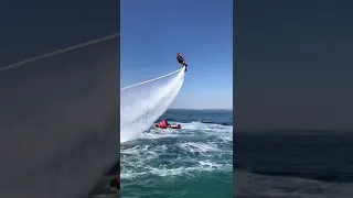 Flyboard crazy crash