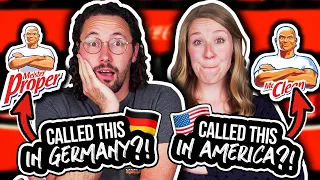 BRANDS in GERMANY with completely DIFFERENT NAMES in AMERICA