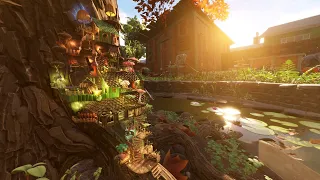 Oak Tree Base 🍁 Grounded 🍂 Speed Build