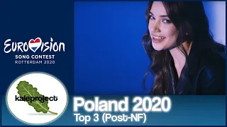 Poland ESC Selection (Szansa Na Sukces) 2020 Top 3 With Comments (After Show)