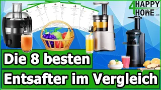 Entsafter kaufen für 2024 🍏 Die 8 besten Entsafter im Vergleich [4 Preisklassen]