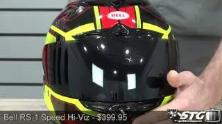 Bell RS-1 Speed Hi-Viz Helmet Review from Sportbiketrackgear.com