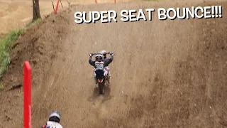 SEAT BOUNCING THIS JUMP AS HARD AS I CAN IN A RACE!!!