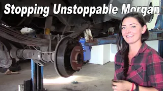 Helping Unstoppable Morgan Stop - 1996 Bronco Brake Job