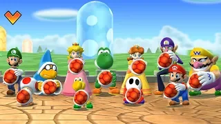 Mario Party 9 Goomba Bowling All Characters Gameplay| Cartoonns Mee