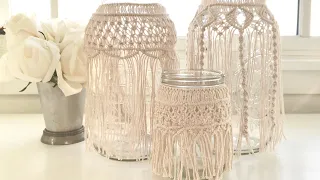 How To Figure Out Cord Lengths For Macrame Candle Holders