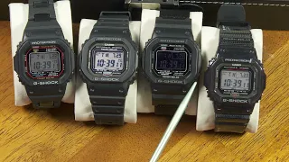 New G-Shock Squares for 2021, GW-5000U, GW-M5610U and GW-S5600U