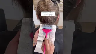 🤯“How to fake a full foil using @joico Blonde Life Lightening Powder”🥳 #joico #haircolorist #hair