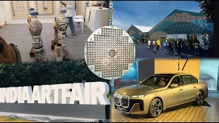 India Art Fair 2023 || Part -2 || Nsic Okhla || New Delhi || presented by BMW India || Safar Sansar.