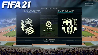 FIFA 21 - Real Sociedad vs. FC Barcelona | PS5