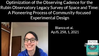 AAS Journal Author Series: Federica Bianco on 2022ApJS..258….1B