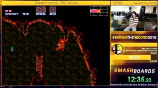 Smash the Record 2015 - Super Metroid Speedrun