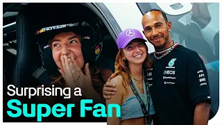 EPIC Monza Hot Lap and Surprise for F1 Super Fan. 🤗