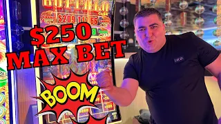 $250 Bet Bonus & NON STOP JACKPOTS On High Limit Buffalo Link