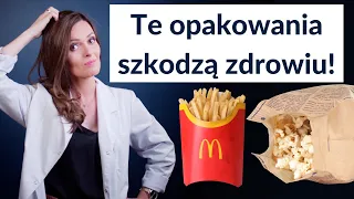 Nawet OPAKOWANIA 🍟fast-foodów szkodzą!☠️