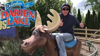 Darien Lake Tour & Review (featuring MOOSE ON THE LOOSE!!)