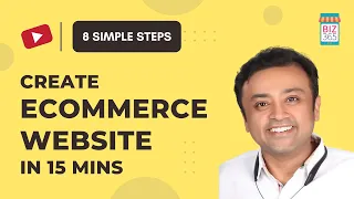 Create E-Commerce Website in 15 mins - 8 Simple Steps