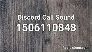 Discord Call Sound Roblox ID - Roblox Music Code