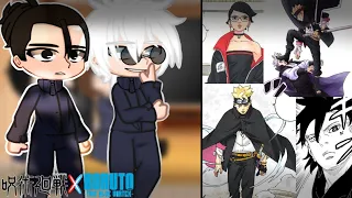 Jjk Season 2 React to Team 7 as Gojo Future student