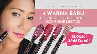 4 Warna Baru The ONE Irresistible Touch High Shine Lipstick Oriflame | Glossy and Sparkling
