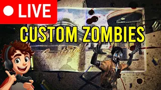 Black Ops 3 Custom Zombies LIVE (Solo + Co-Op Later!) Playing TRENDING Maps