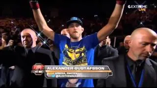 Alexander Gustafsson Entrance at UFC London