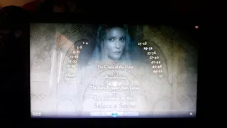 The Lord Of The Rings II: The Two Towers DVD MENU Walkthrough (Disc 1)