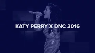 Katy Perry - Rise and Roar (Live at Democratic National Convention 2016)